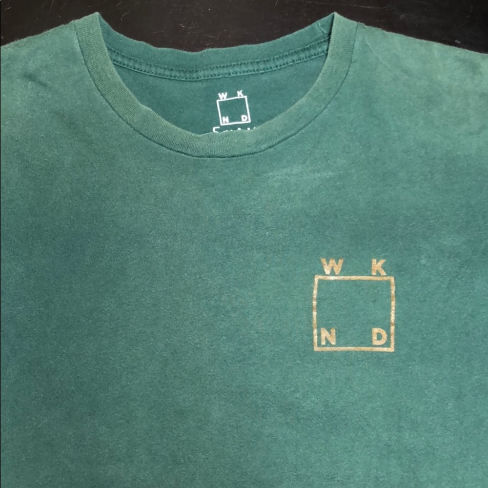 Skate brand Weekend / WKND short sleeve t-shirt